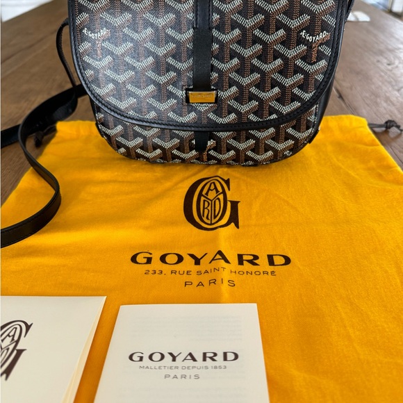 **Authentic** GOYARD Goyardine Belvedere II PM Bag Black - Picture 2 of 10